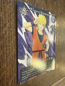 Naruto Card CCG TCG Naruto Uzumaki PR095 Special Promo Card - RARE - Image 3
