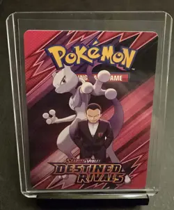 Destined Rivals Build Battle Prerelease Trainer Tip Cards All 4 🔥 and Houndoom - Image 3