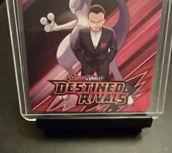 Destined Rivals Build Battle Prerelease Trainer Tip Cards All 4 🔥 and Houndoom - Image 4