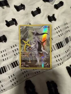 Arceus XY83 XY Black Star Promo Full Art Holo Pokemon Card - Image 1