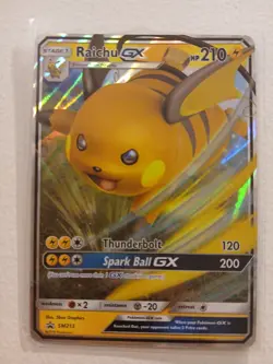 Sm Black Star Promo X3 Pokemon Card Bundle Holo Pikachu Raichu Gx Charizard Gx - Image 3