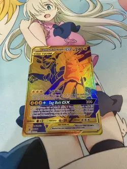 Pokemon TCG Pikachu & Zekrom GX Holo Black Star Promo Card SM248 - Image 1