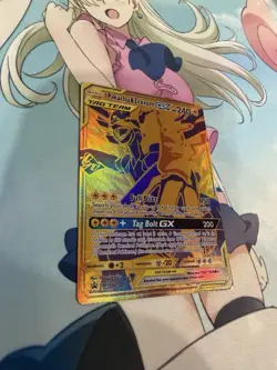 Pokemon TCG Pikachu & Zekrom GX Holo Black Star Promo Card SM248 - Image 2
