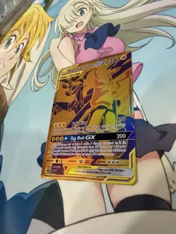 Pokemon TCG Pikachu & Zekrom GX Holo Black Star Promo Card SM248 - Image 3