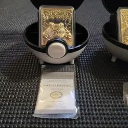 Full Set of 6 - Burger King 1999 Pokemon 23K Gold Plated Trading Card - No Boxes - Image 2
