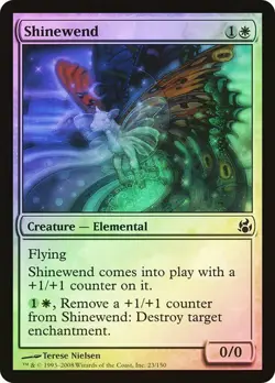 Morningtide MTG Foil Shinewend Magic - Image 1