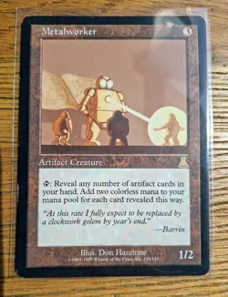 Magic the Gathering - Metalworker - Artifact - Urza's Destiny - MTG - Image 1