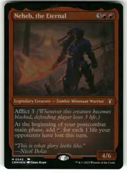 Neheb, the Eternal (Foil Etched) #545 MTG Commander Masters - Image 1