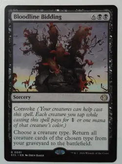 Bloodline Bidding *Rare* Magic MtG x1 Lorwyn Eclipsed - Image 1