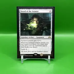 Sword of the Animist Magic Origins MP MTG - Image 1