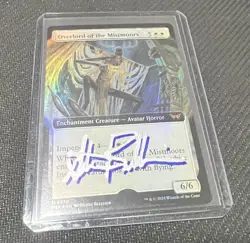 Overlord of the Mistmoors (Extended Art) Signed Foil Artist Proof MTG RARE - Image 1