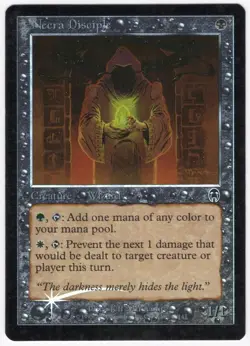 Necra Disciple 2001 Apocalypse FOIL Black Common Creature MTG NM AZ1 - Image 1