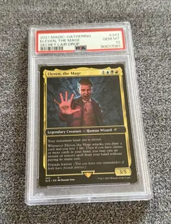 PSA 10 2021 Magic: The Gathering Eleven The Mage Secret Lair Drop (Population 3) - Image 1