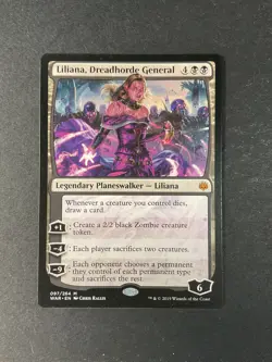 Liliana, Dreadhorde General - War of the Spark - Magic the Gathering - MTG - Image 1