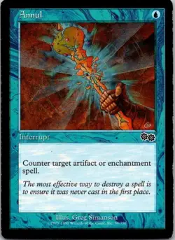 MTG Magic The Gathering Annul Urza's Saga Played See Scan C - Image 1