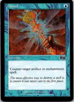 MTG Magic The Gathering Annul Urza's Saga Played See Scan A - Image 1