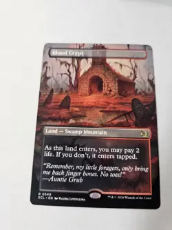 Blood Crypt Borderless MTG Lorwyn Eclipsed Nm/M *ON HAND* - Image 1