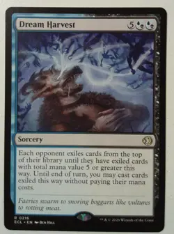 Dream Harvest *Rare* Magic MtG x1 Lorwyn Eclipsed - Image 1