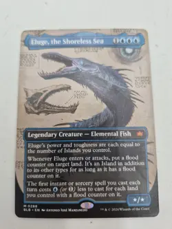 Eluge, the Shoreless Sea (Borderless) Bloomburrow Regular - Image 1