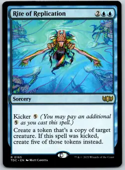 Rite of Replication R Commander: Tarkir: Dragonstorm 165 NM - Image 1