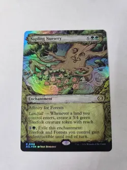Sapling Nursery Showcase FOIL MTG Lorwyn Eclipsed Nm/M *ON HAND* - Image 1