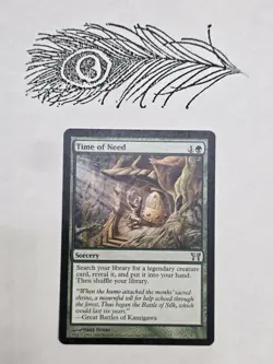 Time of Need X1 Champions of Kamigawa Regular Non Foil Mtg Magic The Gathering - Image 1