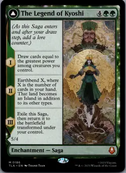 The Legend of Kyoshi 186 MTG Avatar The Last Airbender Mythic Rare Normal NM - Image 1