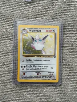 Pokemon TCG Wigglytuff Holo Rare LP One Owner - Image 1