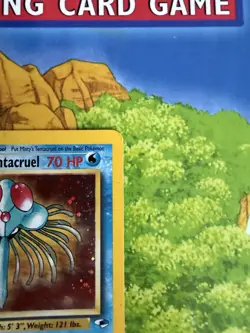 Pokemon Misty’s Tentacruel Gym Heroes 10/132 Holo Rare Heavily Played - Image 5