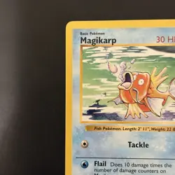 Pokemon Vintage Shadowless Magikarp Base Set 35/102 WotC 1999 - Image 2