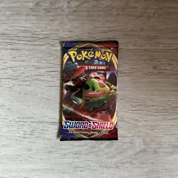 Pokemon TCG Sword & Shield Booster Pack - Factory Sealed - Snorlax Artwork - Image 1