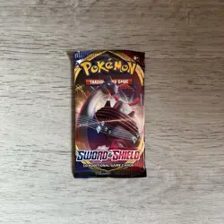 Pokemon TCG Sword & Shield Booster Pack - Factory Sealed - Lapras Artwork - Image 1