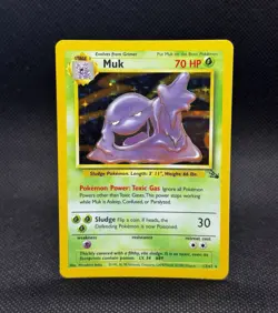 Pokemon TCG - Muk - 13/62 - Holo Unlimited - Fossil Unlimited [Near Mint] - Image 1