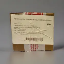 Pokemon TCG Evolving Skies Booster Box Case - Factory Sealed (1st Print) - Image 1
