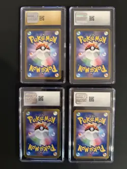 Pokemon CGC Slab Lot (4) - Japanese Art Rares - Pristine 10 + Espeon V 9.5 - Image 2
