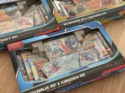 Pokemon TCG 3 BOXES Greninja/Kingdra Ex, Incineroar/Torterra Ex, Snorlax/Blissey - Image 2