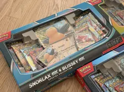 Pokemon TCG 3 BOXES Greninja/Kingdra Ex, Incineroar/Torterra Ex, Snorlax/Blissey - Image 3