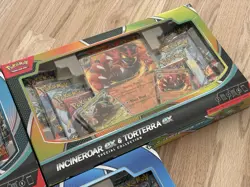 Pokemon TCG 3 BOXES Greninja/Kingdra Ex, Incineroar/Torterra Ex, Snorlax/Blissey - Image 4