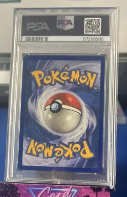 1999 POKEMON BASE SET UNLIMITED #11 NIDOKING-HOLO PSA 7 - Image 2