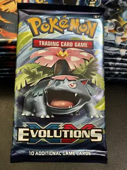 Pokemon XY Evolutions Booster pack Brand New Factory Sealed - Image 5