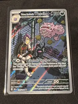 Pokemon TCG Team Rockets Weezing Destined Rivals 199/182 Near Mint condition - Image 1