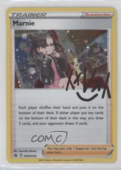 Marnie (Premium Tournament Collection) Holo Pokemon Sword & Shield Black Star - Image 1