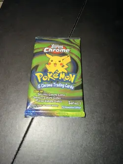 Pokemon Topps Chrome 2000 Series 1 Booster Pack - EXCELLENT CONDITION! - Image 4