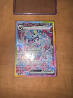 Pokemon Sylveon ex 156/131 Prismatic Evolutions Holo 270HP Special Rare!! - Image 2