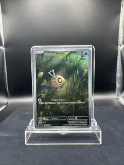 Pokemon TCG Feebas 198/191 Illustration Rare Full Art Holo Surging Sparks - Image 1