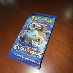 Pokemon XY Evolutions Sealed Booster Pack Blastoise Art New & Sealed - Image 2