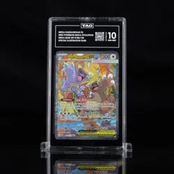 2025 POKEMON MEGA EVOLUTION SPECIAL ILLUSTRATION RARE MEGA KANGASKHAN EX TAG 10 - Image 1