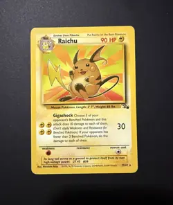 Pokemon TCG Raichu Fossil 29/62 Regular Near Mint! - Image 1