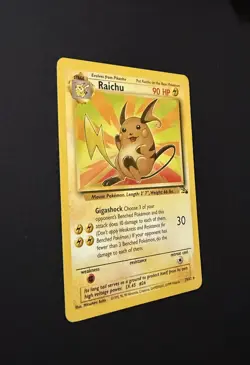 Pokemon TCG Raichu Fossil 29/62 Regular Near Mint! - Image 2