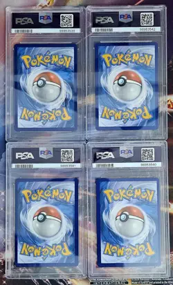 2021 Pokemon Pikachu V-Union Celebrations SWSH 139, 141, 142 (PSA 9) 140 (PSA 8) - Image 2